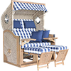 Bildlink zurStrandkörbe blau