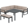 Bildlink zurLounge Set Aluminium