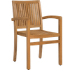 Bildlink zurStapelstühle Teak
