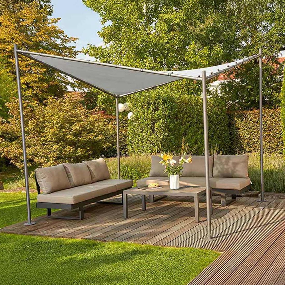Siena Garden Pflanzholz Mit T-Griff – Stabile Ausführung Aus Edelstahl & Hartholz, Für Alle Gartenarbeiten