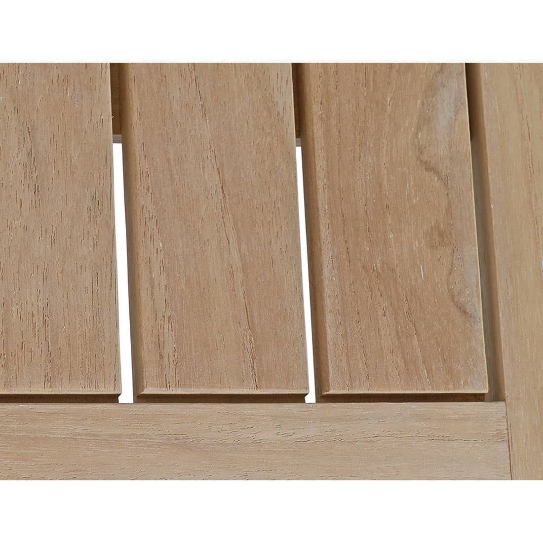 Siena Garden Peru/Mainau Biergarten-Klapptisch 120x80 cm Stahl/Teak-Mix