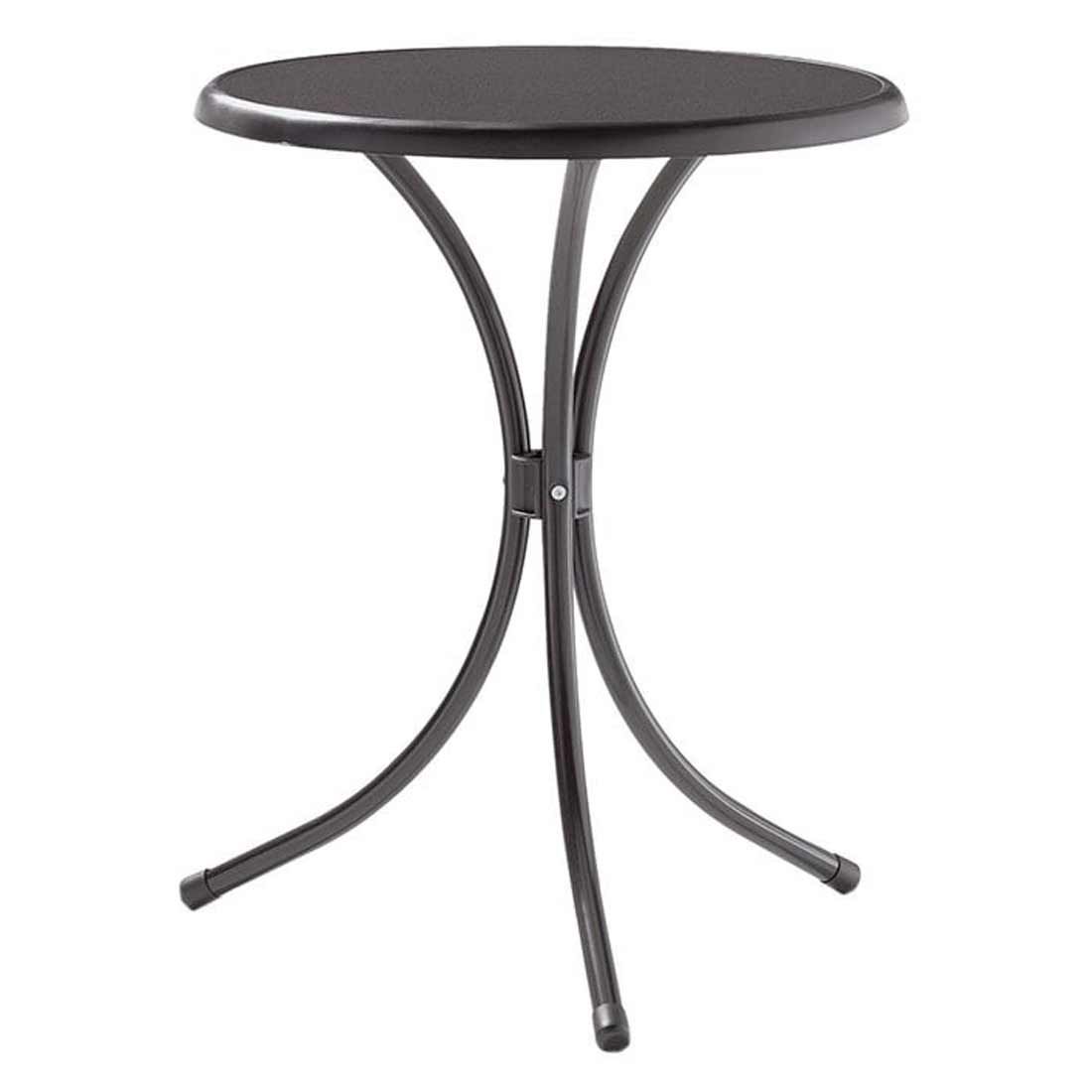 Sieger Boulevard Gartentisch Ø60 cm Stahl/Mecalit