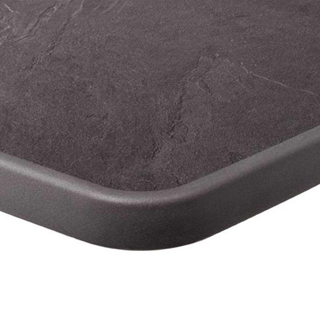 Sieger Boulevard Gartentisch Ø60 cm Stahl/Mecalit