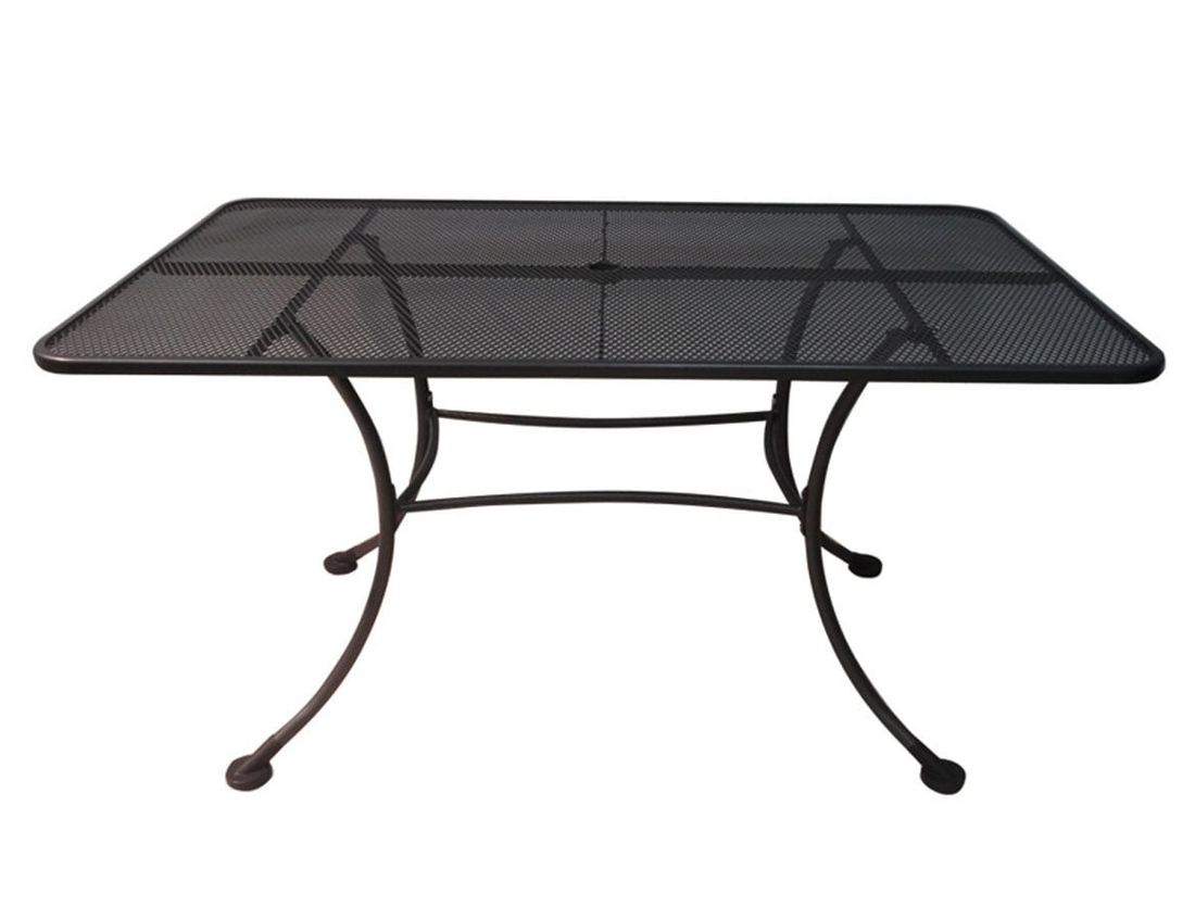 Siena Garden Gartentisch 145x90 cm Streckmetall