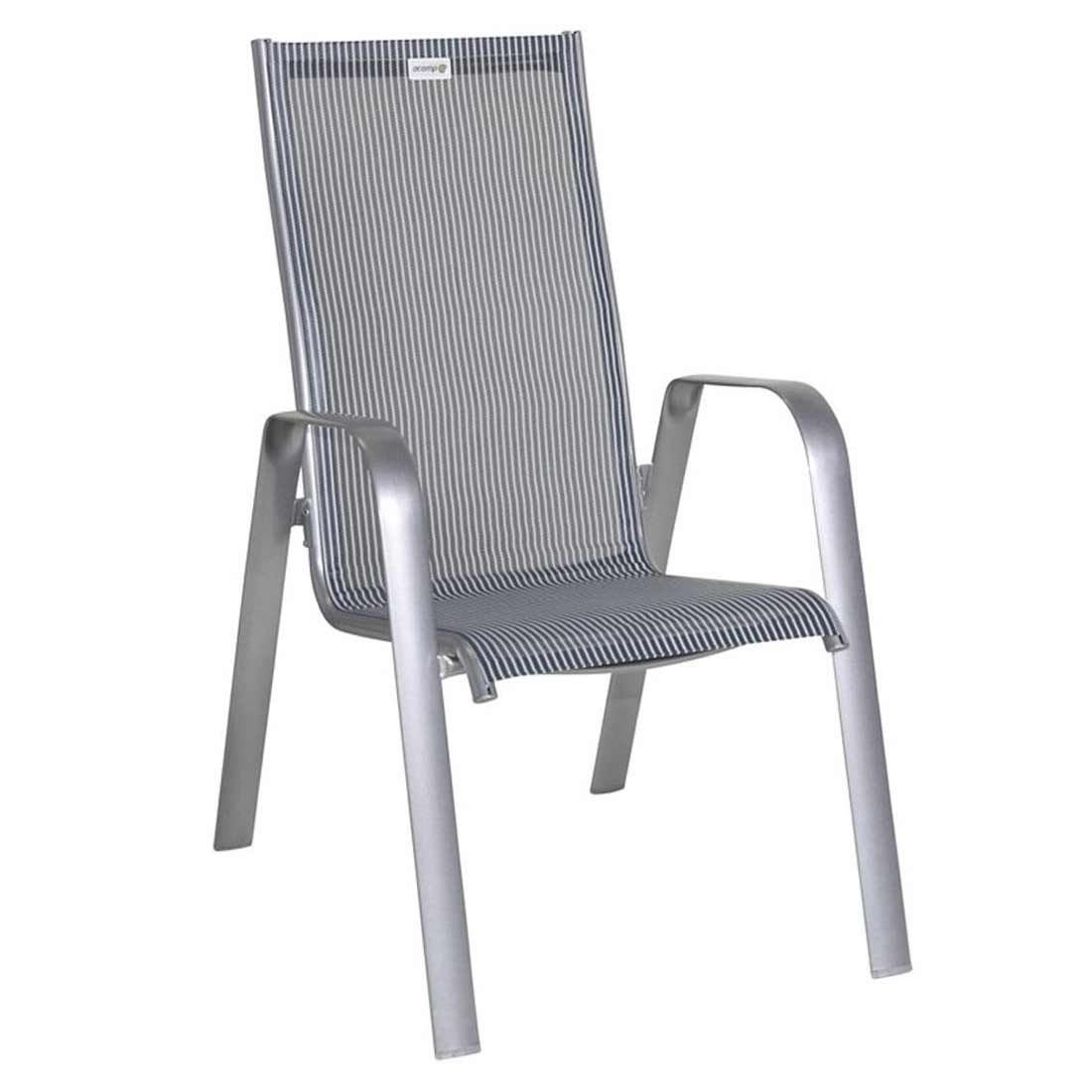Acamp Acatop Stapelsessel Hoch Aluminium/Textilene