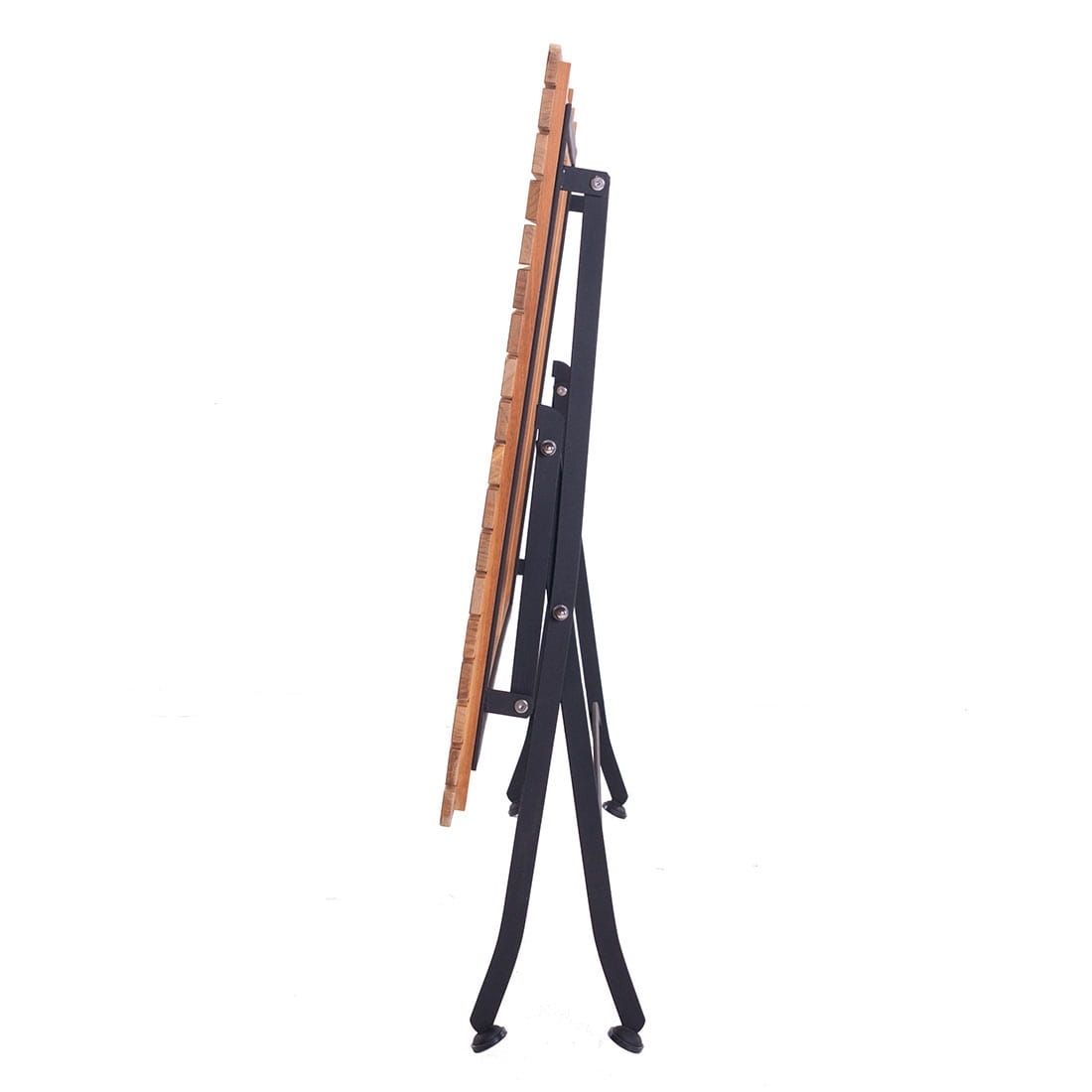 OUTLIV. Lindau Biergartentisch 120x80cm Stahl/Teak