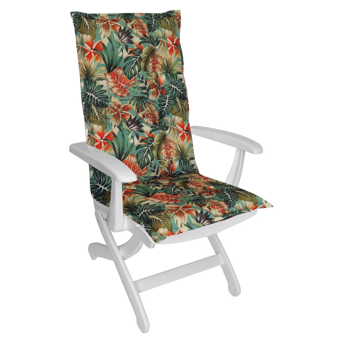 KETTtex Florence Gartenstuhlauflage Hochlehner 50x120cm Kunstfaser