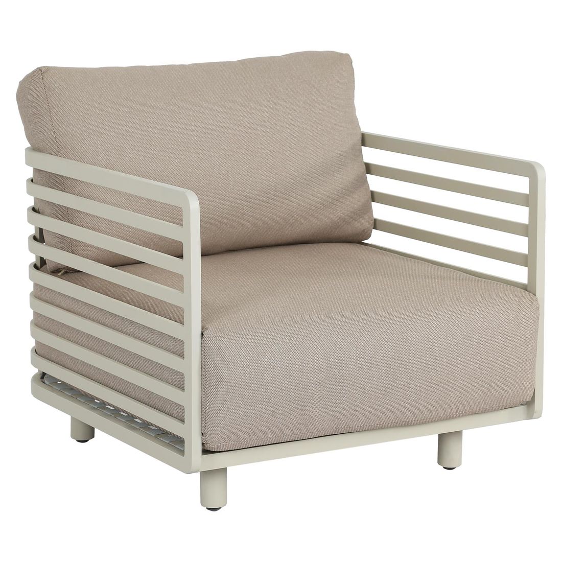 OUTLIV. Tobago Loungeset inkl. Loungetisch Aluminium/Olefin