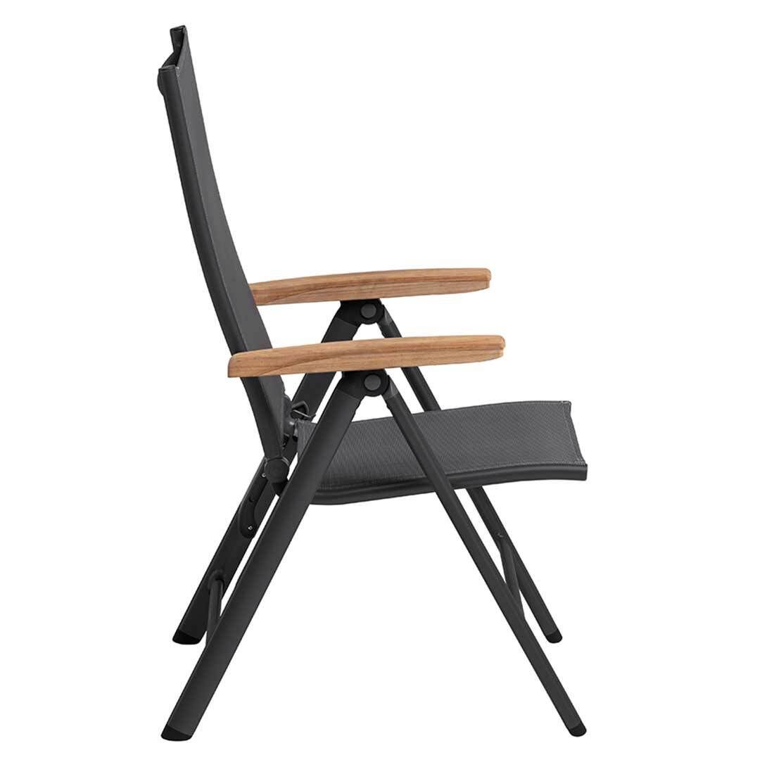 Kettler Cirrus Gartenmöbel-Set M verstellbar (4 Plätze) Tisch 160x90cm