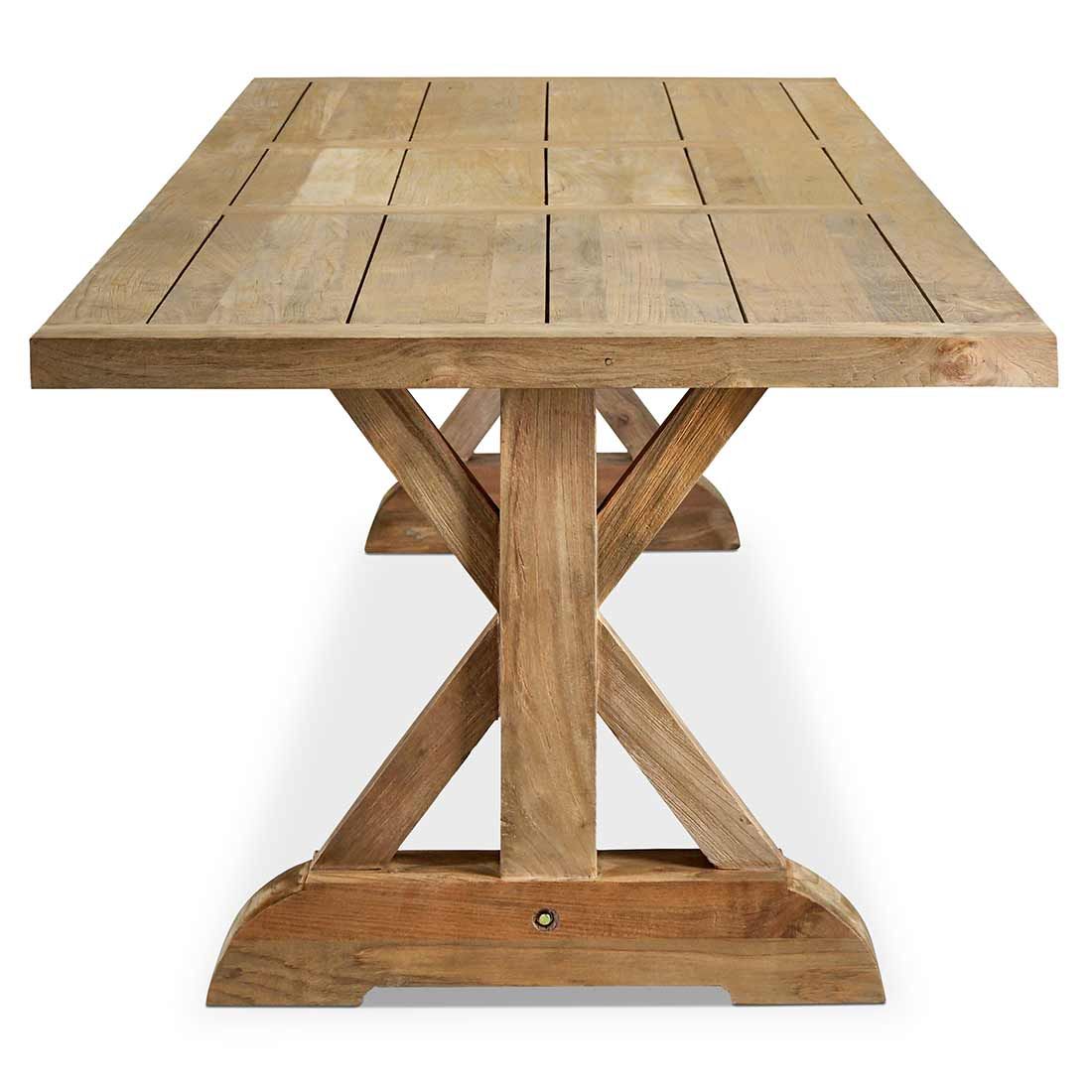 OUTLIV. France Gartentisch Teak recycelt