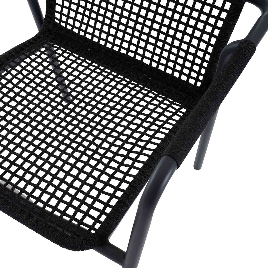 Siena Garden Repton Stapelsessel Aluminium/Rope