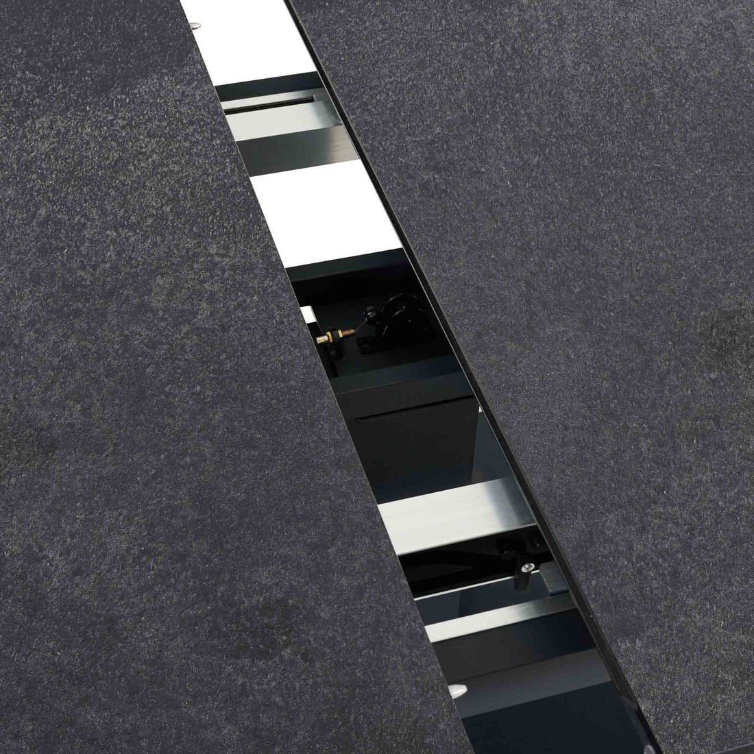 Siena Garden Talina Ausziehtisch 140/180x90cm Aluminium/HPL