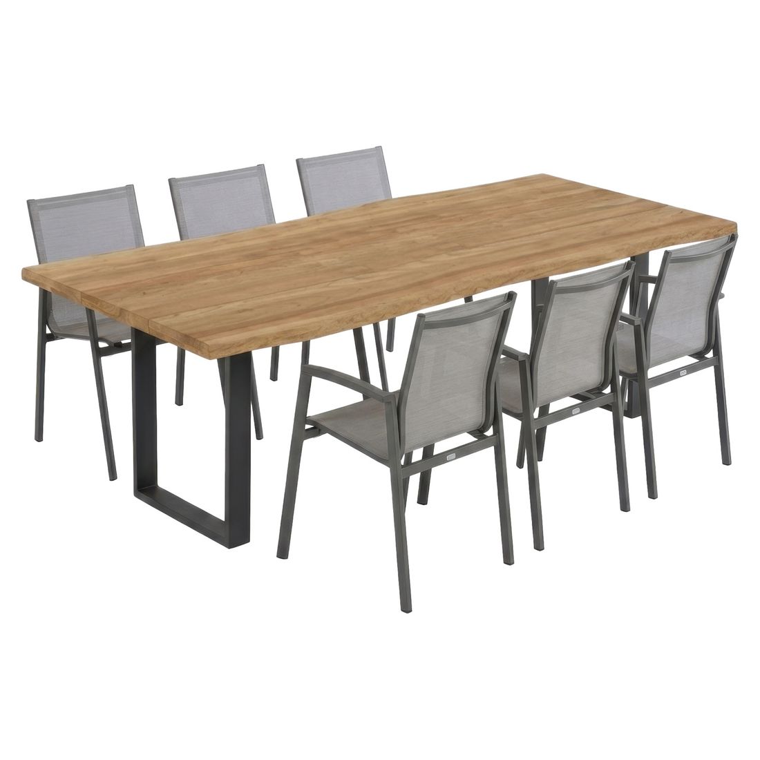 Stern New Gartenmöbel-Set L (6 Plätze) mit OUTLIV. Tisch 200x100 cm
