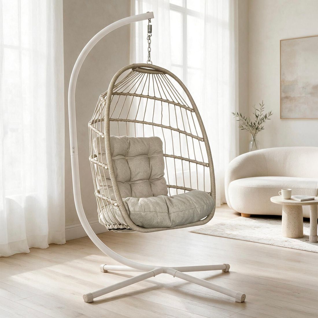 OUTLIV. Luna Swing Hängesessel Eisen/Rope/Spun Polyester