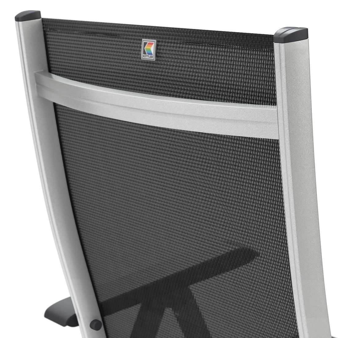Kettler Basic Plus Klappsessel verstellbar Aluminium/Outdoorgewebe