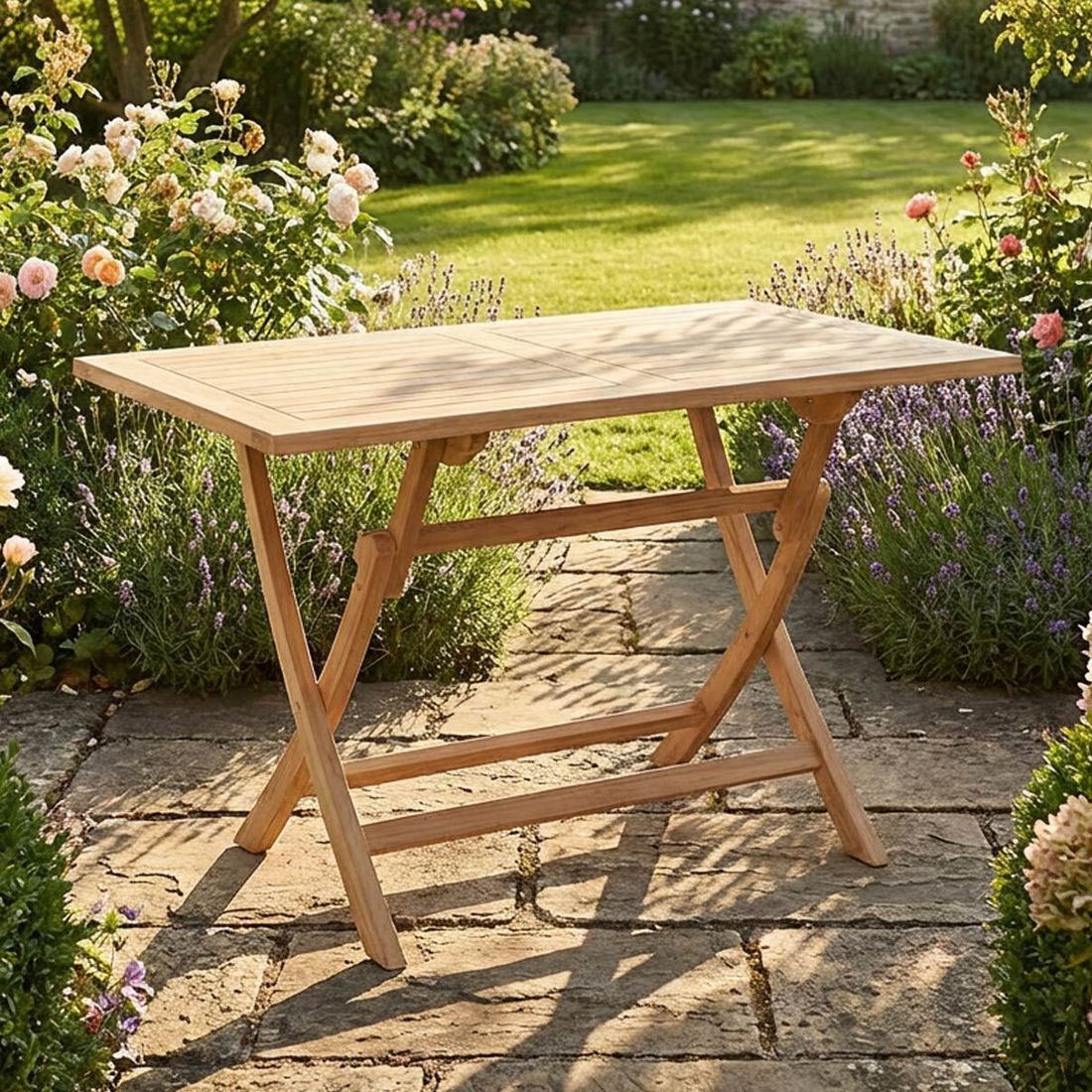 OUTLIV. Portland Klapptisch Teak