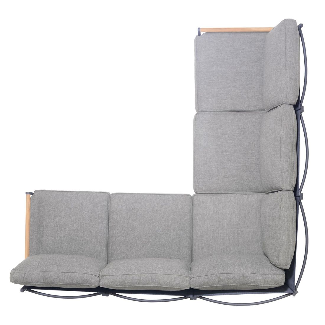 LifestyleGarden Amber Ecklounge Aluminium/Olefin