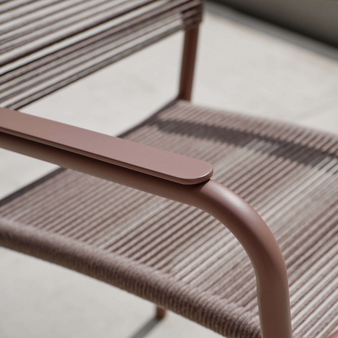 Stern Joris Stapelsessel Aluminium/Rope
