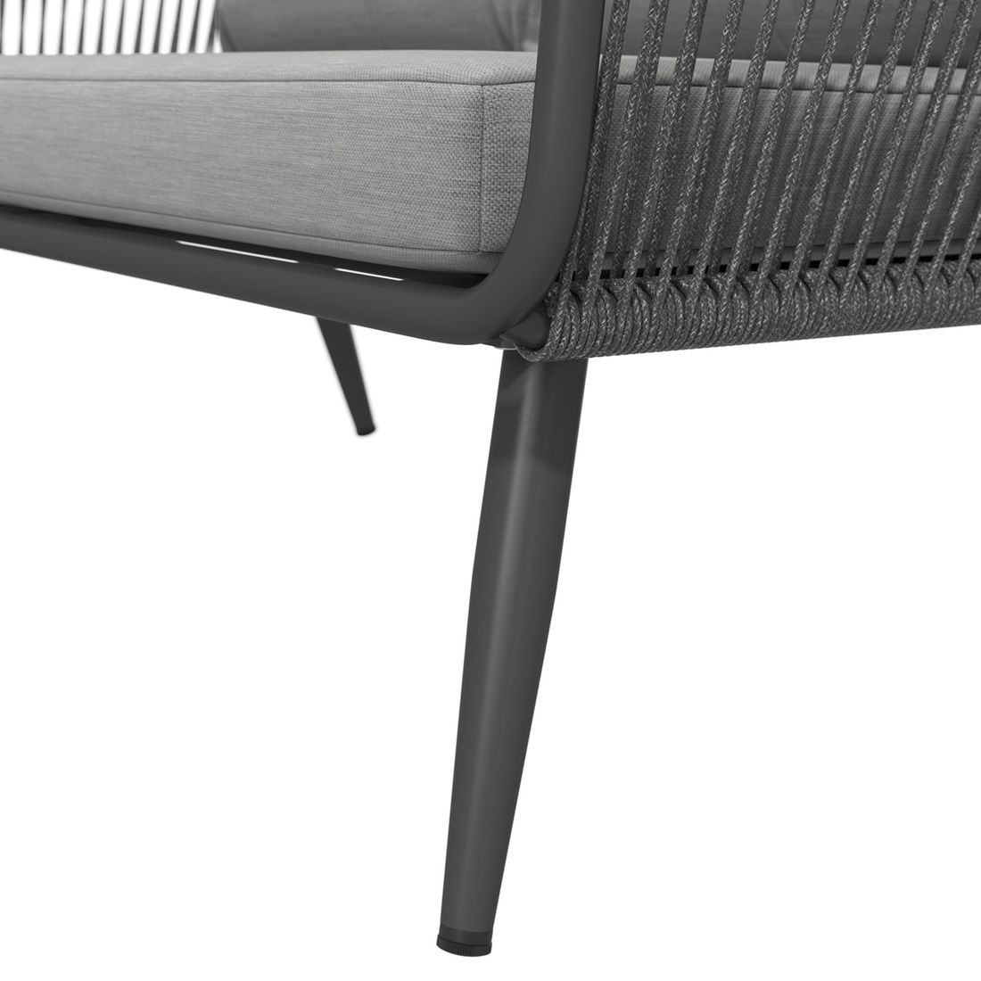 OUTLIV. Alex Gartenloungesofa Aluminium/Rope/Olefin