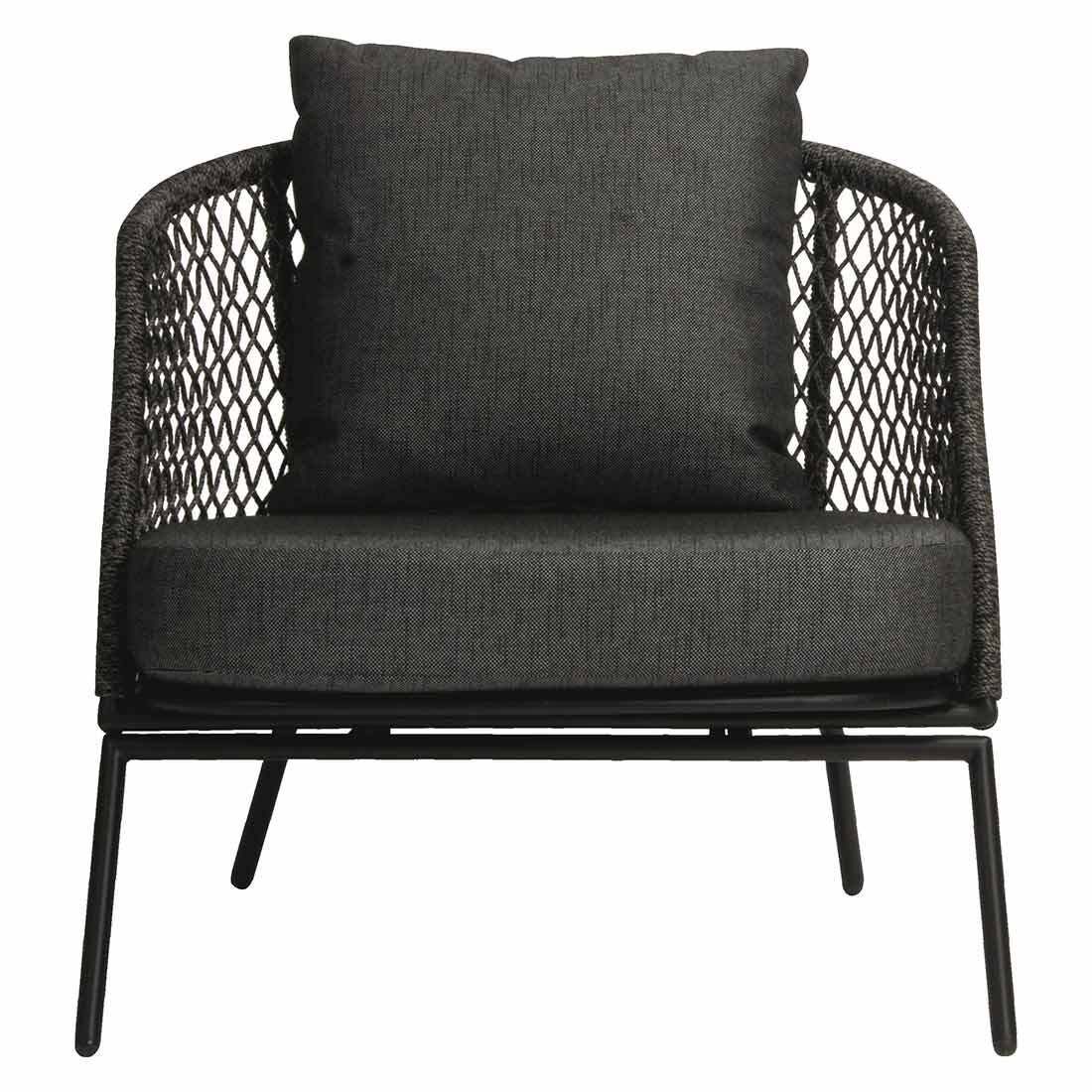 Stern Odea Loungesessel Aluminium/Rope/Polyacryl