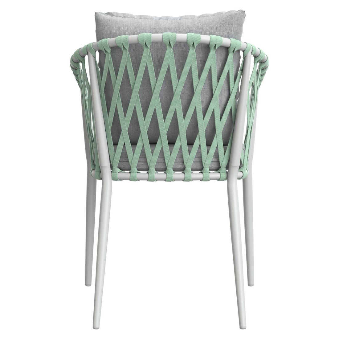LC Garden Sunrepo Stapelsessel Aluminium mit Sitz- und Rückenkissen