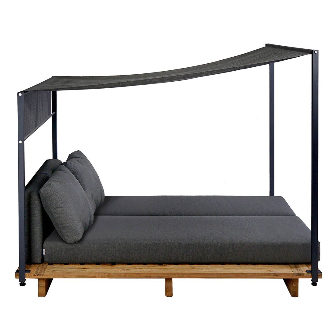 OUTLIV. Brite Daybed inkl. Sonnendach Teak Recycelt Garten und Freizeit.at