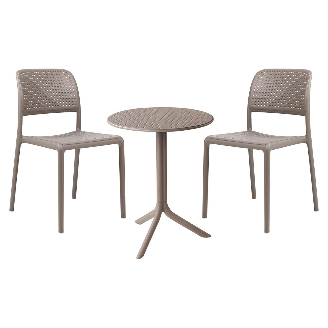 Nardi Bora Gartenmöbel-Set S (2 Plätze) Tisch Ø60,5cm