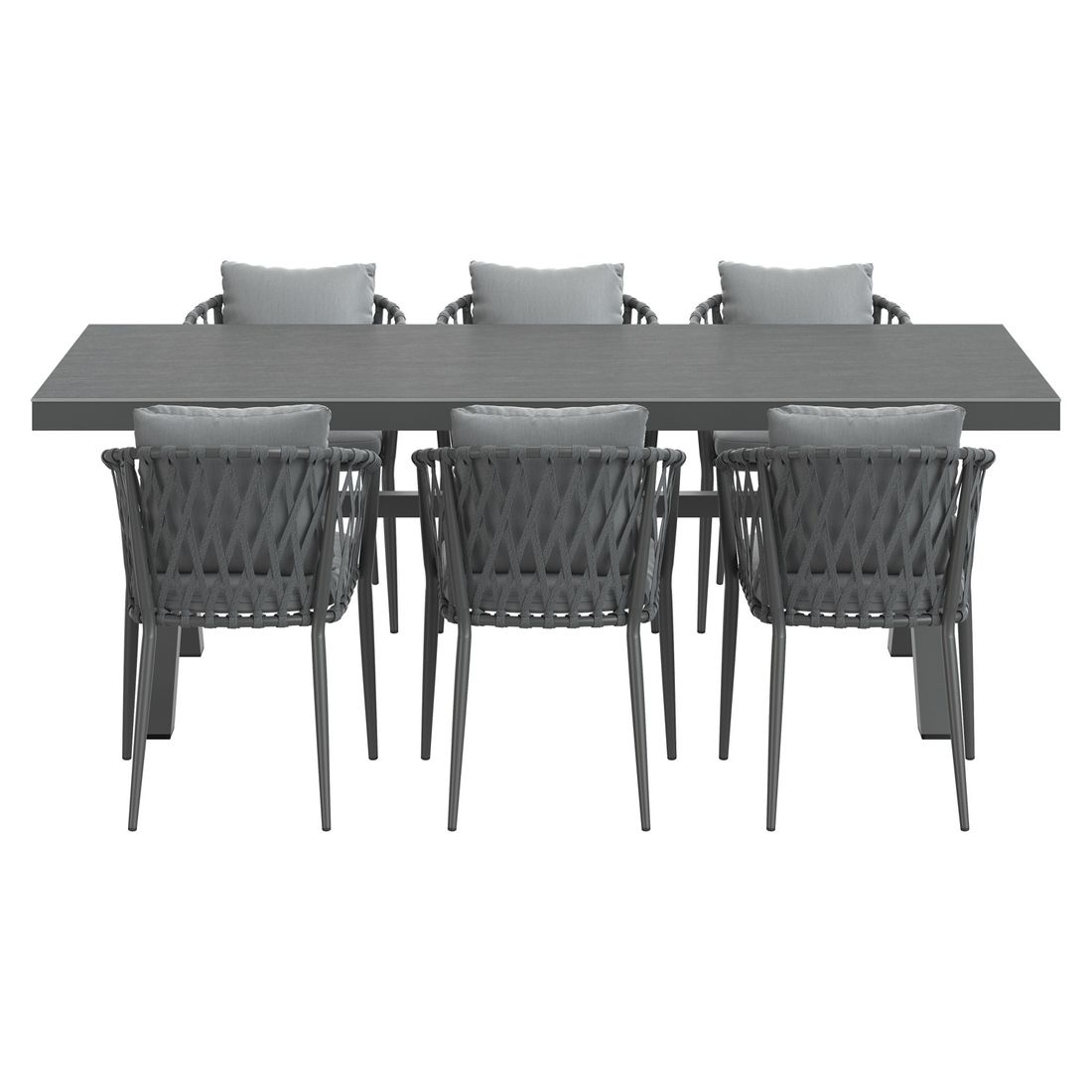 LC Garden Sunrepo Gartenmöbel-Set L (6 Plätze) mit OUTLIV. Tisch 220x100cm