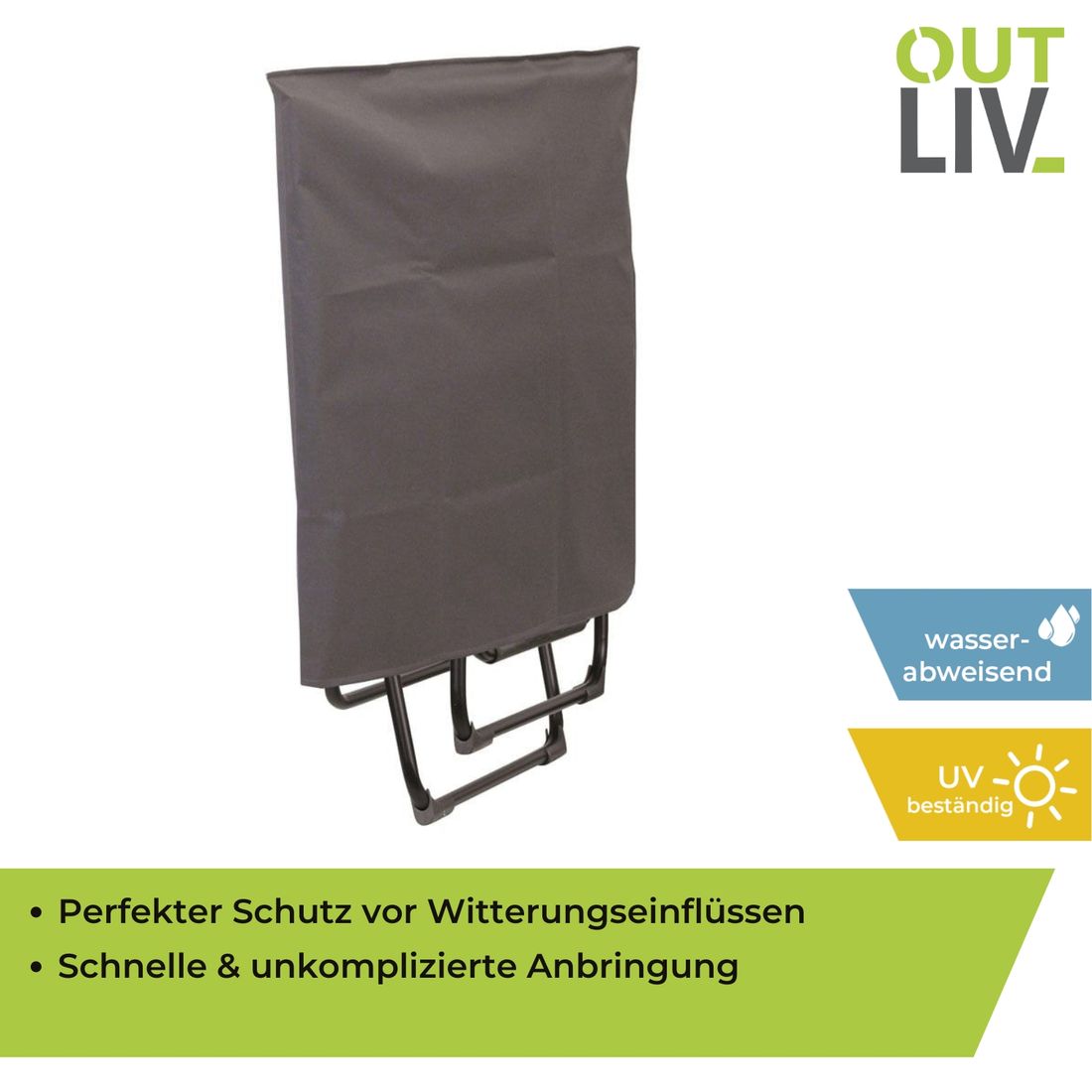 OUTLIV. Deluxe Lafuma Relaxliege Schutzhülle  93x82 cm