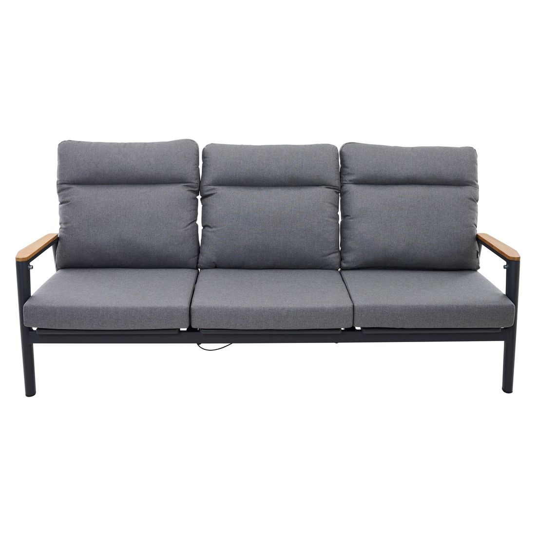 Siena Garden Cortina Gartenloungesofa verstellbar Aluminium/Rope/Polypropylen