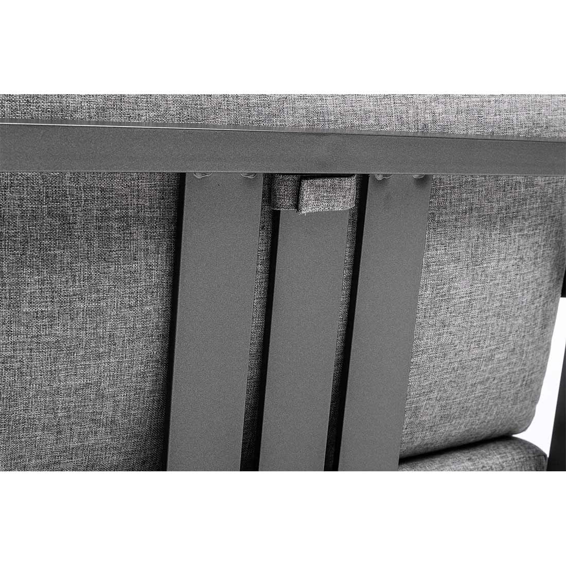 Kettler Ocean Skid Modular Eck-/Endmodul Aluminium/Olefin