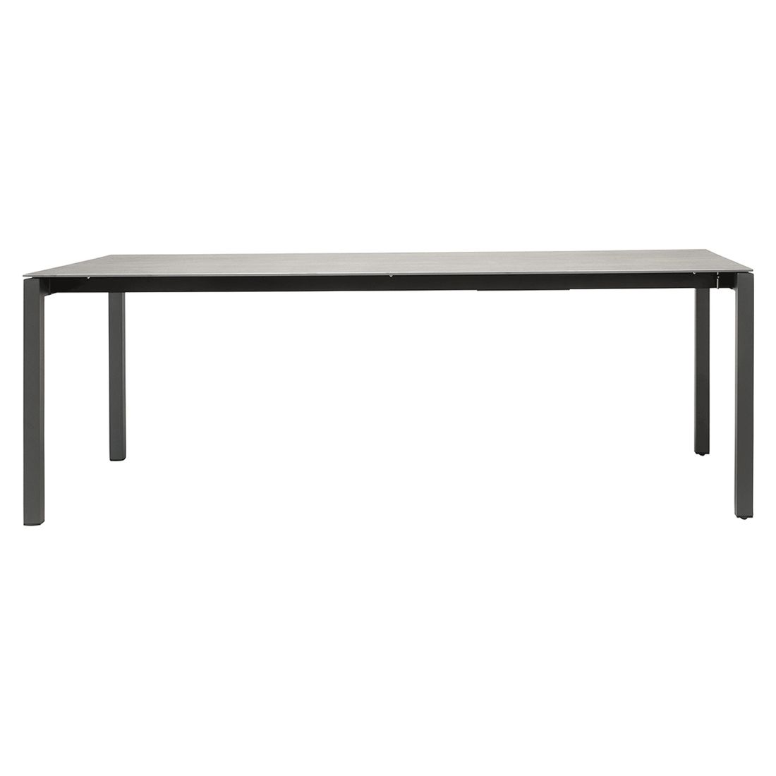 Solpuri Classic Ausziehtisch 160/220x100cm Aluminium/Dekton
