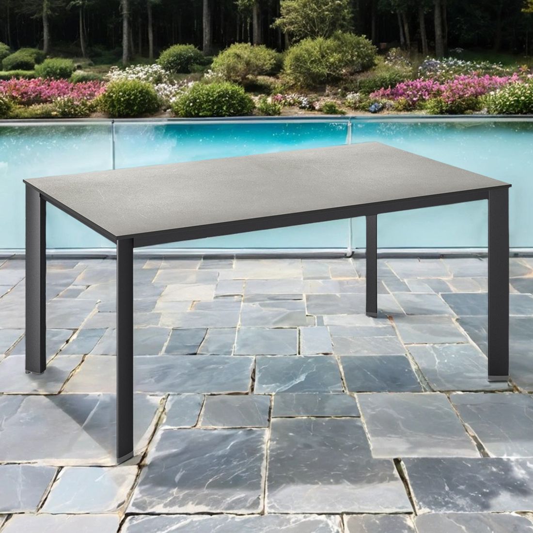 Kettler Edge Gartentisch Aluminium/HPL
