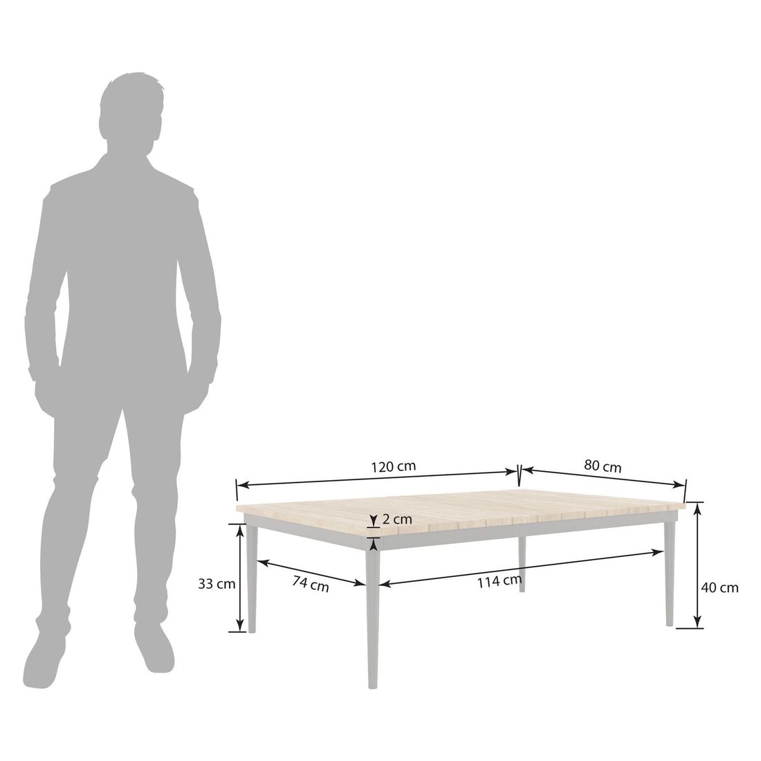 OUTLIV. Monet Ecklounge inkl. Loungetisch Aluminium/Rope/Olefin