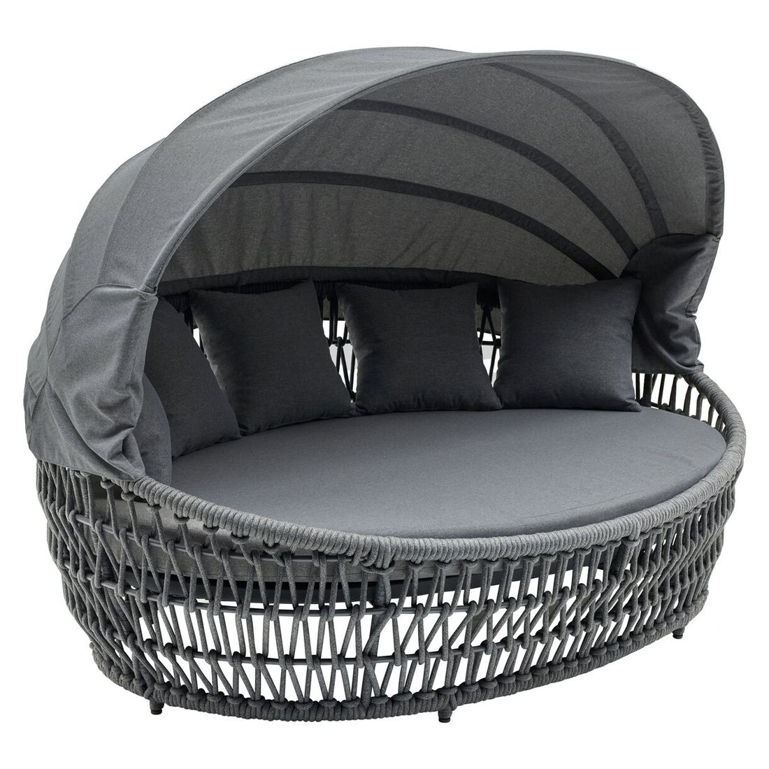 LC Garden Bari Sonneninsel Aluminium/Rope/Olefin