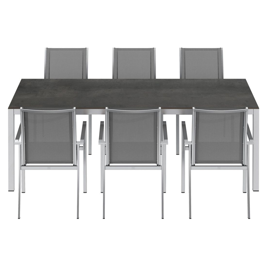 OUTLIV. Oviedo Gartenmöbel-Set L (6 Plätze) Tisch 220x100cm