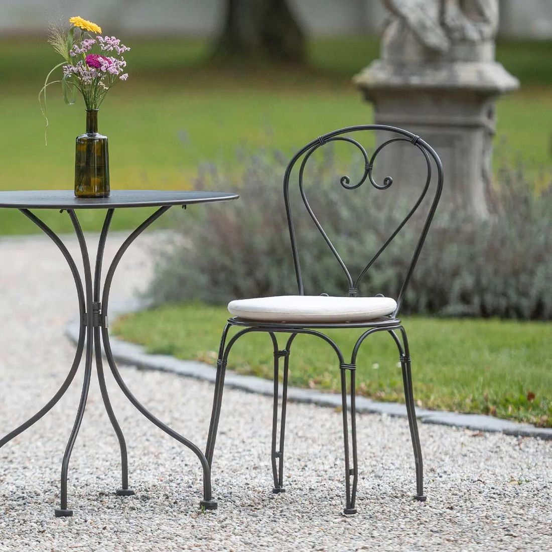 MBM Stuhl Boulevard Schmiedeeisen