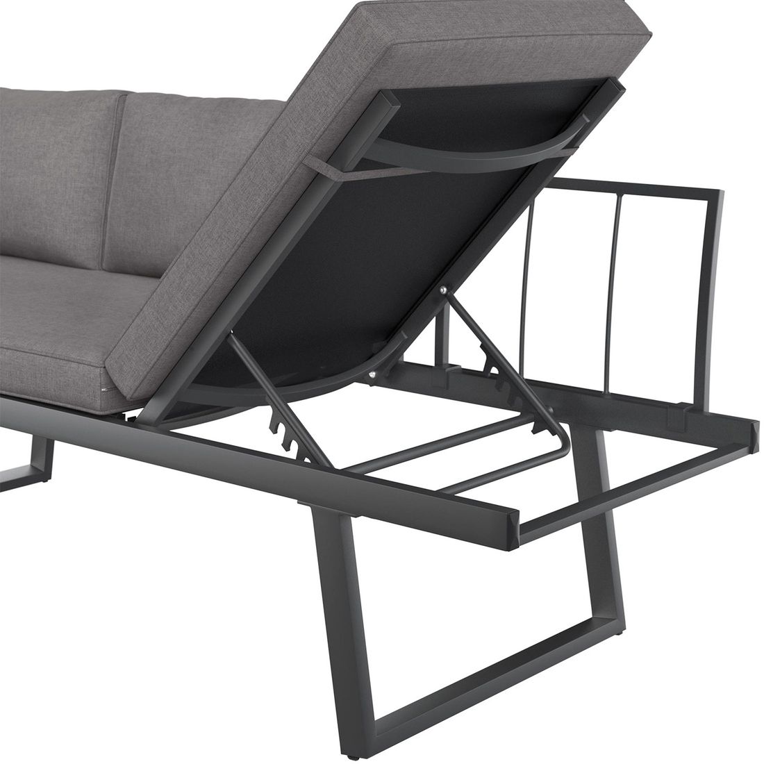 OUTLIV. Lucca Gartenmöbel-Set L (6 Plätze) Tisch 220x100cm
