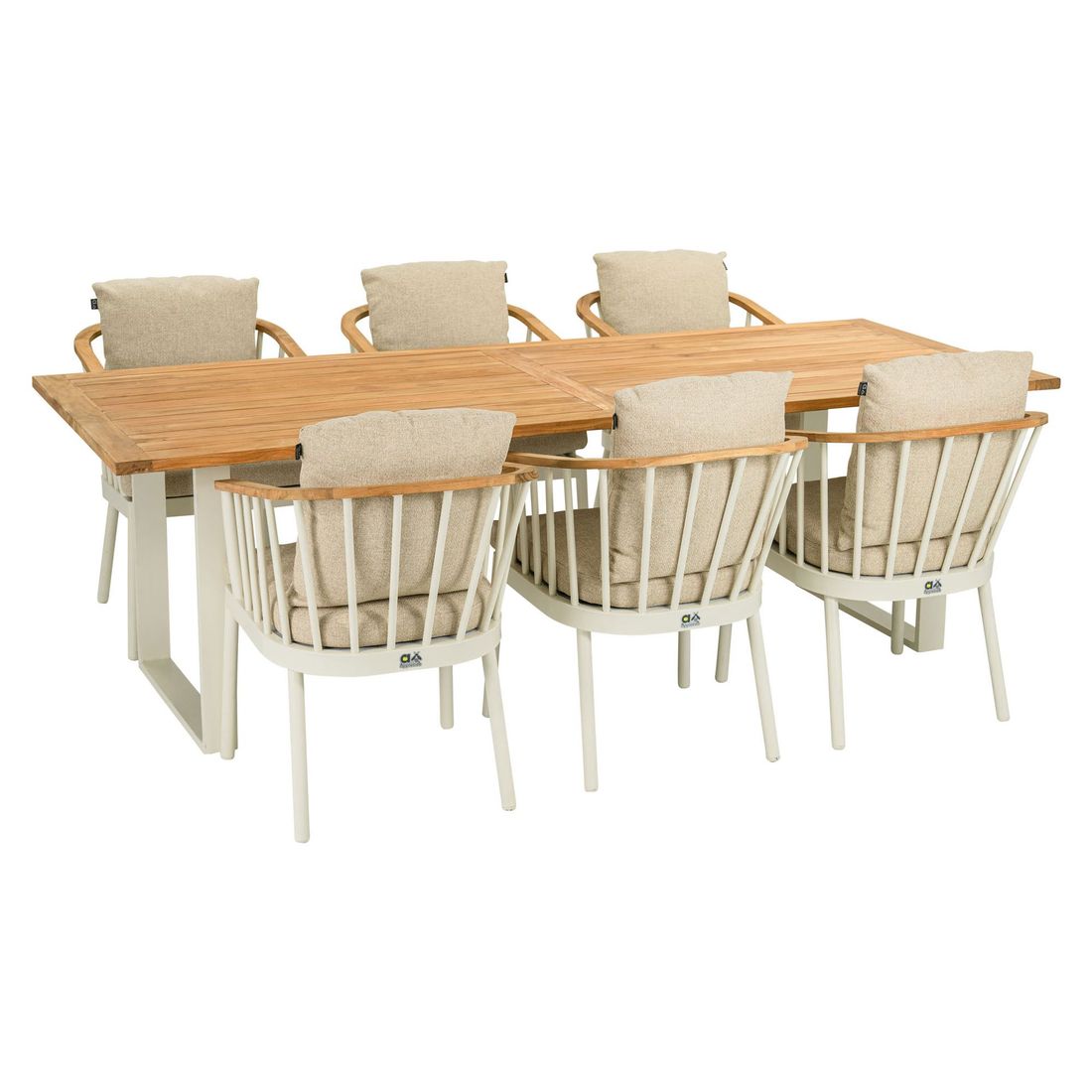 Apple Bee Condor Gartenmöbel-Set L (6 Plätze) Tisch 240x95cm