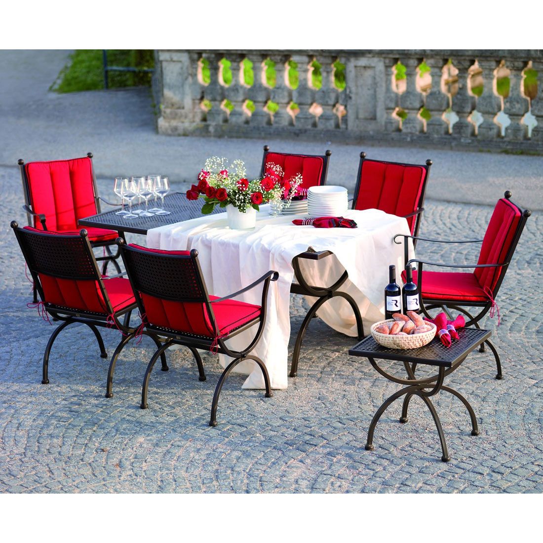 MBM Romeo Gartensessel Schmiedeeisen