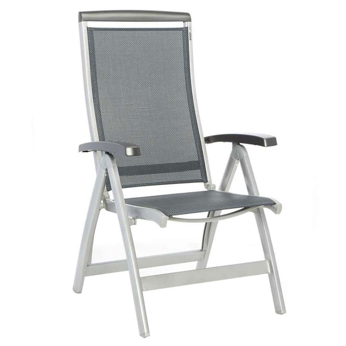Sieger Royal Klappsessel verstellbar Aluminium/Textilene