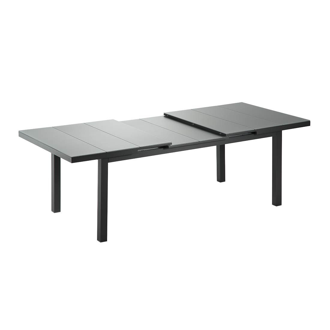 Niehoff Nancy Ausziehtisch 180/240x100cm Aluminium/Glas