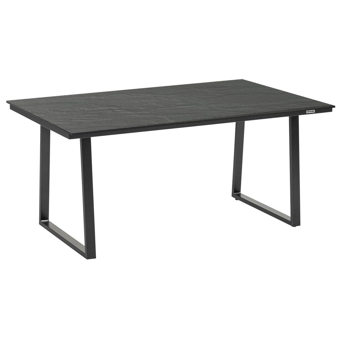 Kettler Zenith Low Dining Dininglounge Tisch 160x95cm Aluminium/Olefin
