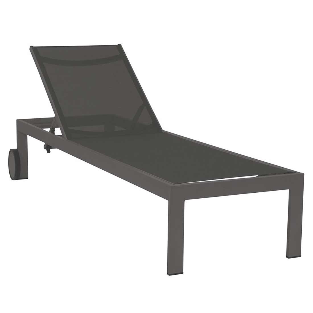 Acamp Rimini Gartenliege Aluminium/Acatex