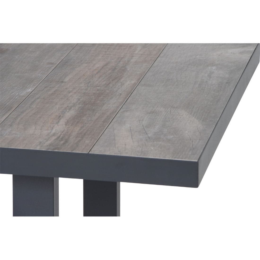 Siena Garden Corido Gartentisch 140x85cm Aluminium/Keramikfliese