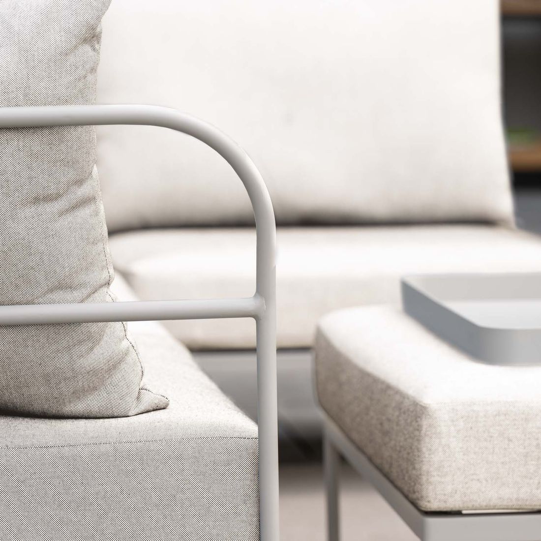 Stern Coco Ecklounge Aluminium/Outdoorstoff