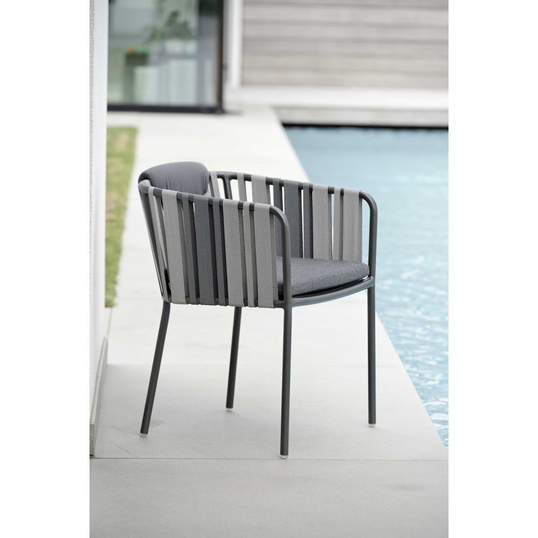 Stern Space Gartensessel Aluminium/Gurtbespannung