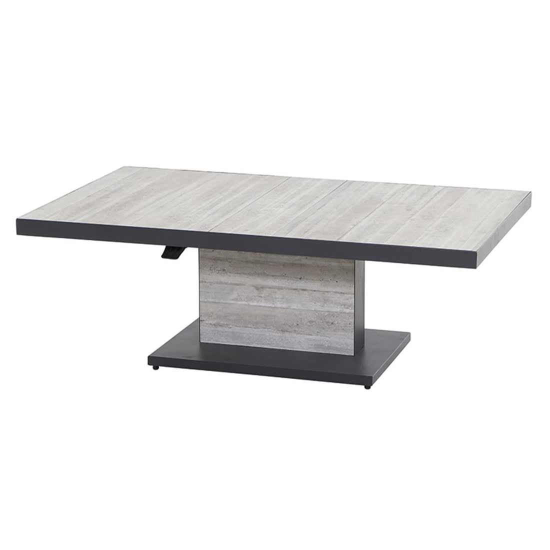 Siena Garden Bellani Lifttisch 160x90cm Aluminium/Keramikfliese