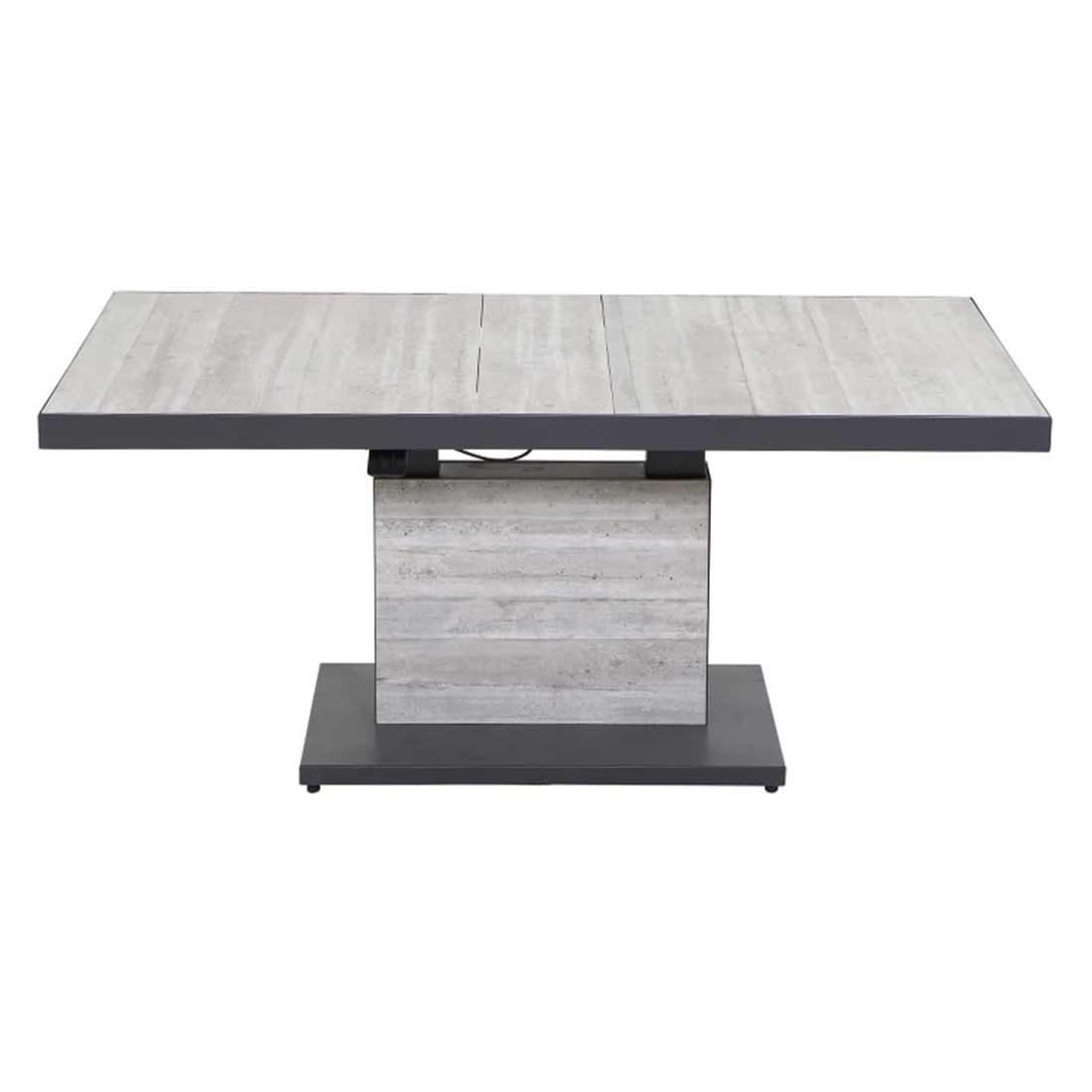 Siena Garden Bellani Lifttisch 160x90cm Aluminium/Keramikfliese
