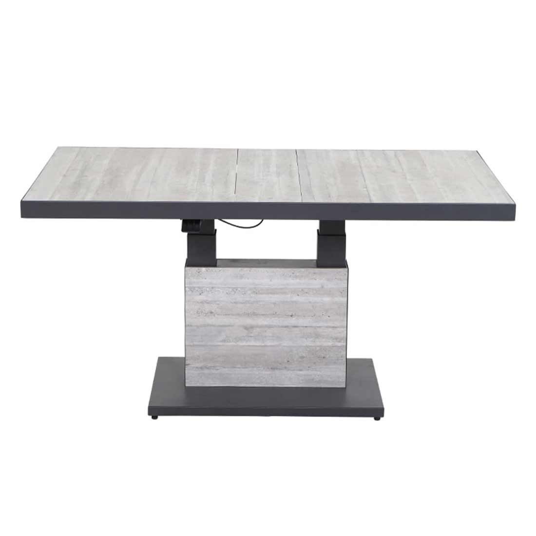 Siena Garden Bellani Lifttisch 160x90cm Aluminium/Keramikfliese